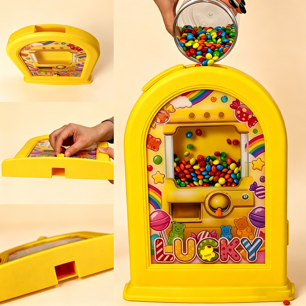 Candy Dispenser Picture Frame – Unique Wall-Mounted Treat Dispenser & Fun Gift for Kids, Adults & Pet Lovers