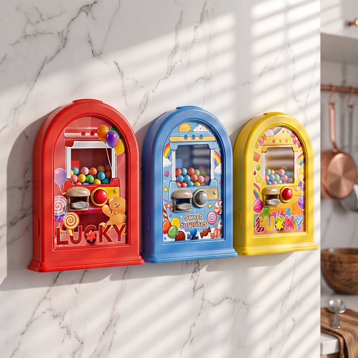 Candy Dispenser Picture Frame – Unique Wall-Mounted Treat Dispenser & Fun Gift for Kids, Adults & Pet Lovers
